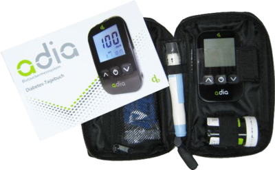 ADIA Blutzuckermessgerät Set mmol/l